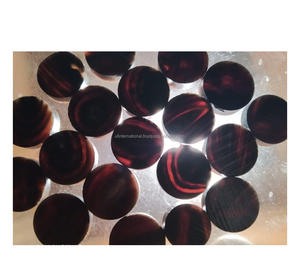 Corne du marbré en forme de cercueil, poli naturel avec la meilleure qualité, bouton en forme de corne noir et artisanat avec bouton personnalisé - Product Image 2