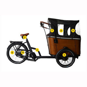 Tricycle à 7 vitesses et Tricycle électrique, livraison, vélo Cargo électrique, 3 roues, vélo Cargo électrique pour bébé - Product Image 1