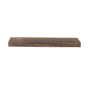 <b>Wall</b> <b>Shelf</b> Single Row Storage Rack Living Room Natural Paulownia Wood Modern Style <b>Wall</b> <b>Mounted</b> Type Rectangle Shape - Product Image 1