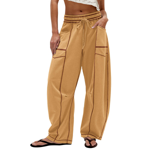 <span class=keywords><strong>Pantaloni</strong></span> da Jogger <span class=keywords><strong>in</strong></span> <span class=keywords><strong>velluto</strong></span> <span class=keywords><strong>a</strong></span> vita alta con tasche <span class=keywords><strong>a</strong></span> vita alta <span class=keywords><strong>pantaloni</strong></span> Casual con coulisse per abiti larghi <span class=keywords><strong>in</strong></span> stile Street estivo - Product Image 1