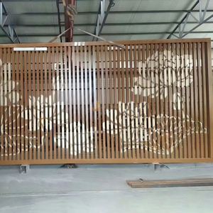 EX692 Modern Simplicity Stainless Steel Metal <b>Screens</b> & Room Dividers Entrance Dividing <b>Wall</b> Bedroom Divider for Living Room - Product Image 3