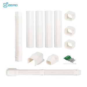Kit de Cubierta de Ducto Zero Line para Sistemas de Aire Acondicionado Mini Split y Bombas de Calor para el Hogar, 13 pies de Longitud, Material Plástico, ZLC1 Air - Product Image 1