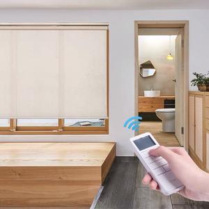 Électrique rouleau rideau store fenêtre soleil rideau occultant stores - Product Image 3