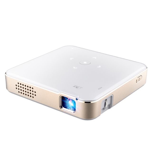 Home Mini Projector P6 Multimedia System 1080p Wireless Mobile Phone Screen Projector DLP Lens Laser Cinema Gaming