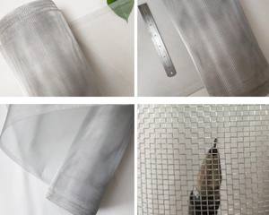 14x14x0.25mm x 1x30m cuộn chống bay dây nhôm vải lưới màn hình cửa sổ & bảo vệ màn hình cửa với lưới dây nhôm - Product Image 3