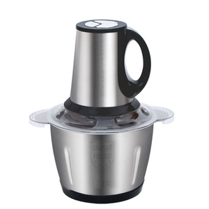 Robot culinaire 3L avec bol en acier inoxydable, lames à double agitation, outil de cuisine électrique haute efficacité - Product Image 1