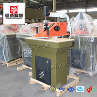 Mesin Pemotong Sarung Tangan Kulit Semi-Otomatis Hidrolik Cerdas dengan Motor, Tipe Swing Arm Clicker Press 220V Taiwei