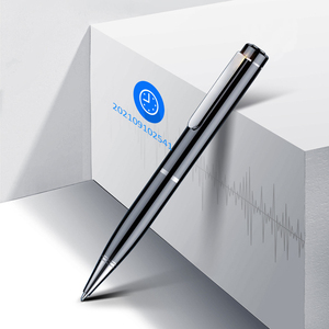 Metal Pen Shape Voice Recorder With HD Noise Reduction <b>USB</b> 2.0 Direct Connection MP3 WAV Format For Business Meeting - Product Image 3