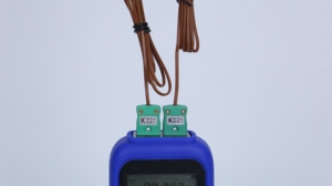 Nhiệt kế cặp nhiệt điện loại t-kỹ thuật số bền với đầu dò kép để theo dõi nhiệt độ quá trình sản xuất - Product Image 2