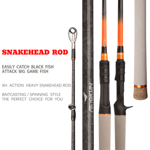铸造鱼竿<span class=keywords><strong>2</strong></span>.4米高品质超硬蛇头铸造碳顶杆鲶鱼竿钓鱼强 - Product Image 2