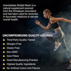 Acentiallabs Plant Extract bevordert een sterker immuunsysteem Shilajit Capsule Shilajit Pur Naturel Shilajit Hars Pure Himalaya Capsule - Product Image 3
