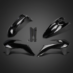 Kit di plastica nera completa per KTM EXC 200 accessori per motocicli 2016 a 2014 - Product Image 3