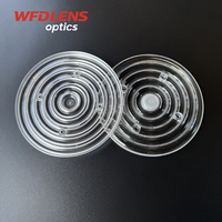 Lentille optique PC UFO à 60 degrés pour éclairage LED High Bay, compatible SMD 3030 150W 200W, composants d'éclairage industriel pour entrepôts