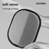 Brosse à gants électrostatique super épaisse en mousse pour épiler les chiens nettoyage facile brosse à poils longue et portable pour animaux en peluche et chats