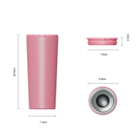 Bouteille d'eau thermique en acier inoxydable de 650 ml, sans BPA, isotherme, anti-transpiration, pour l'école, le sport et les voyages