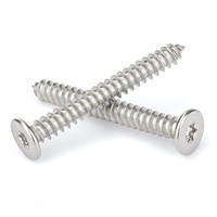 Vis autotaraudeuses à tête Torx plate ultra-basse profilée, finition lisse, en acier inoxydable 304 de qualité A2-70, marque NINDEJIN, haute qualité
