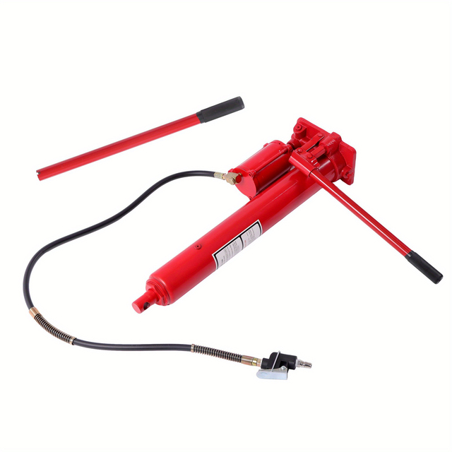 5 Ton Long Stroke Hydraulic Pull Back Ram Jack Steel Engine Lift Hoist Cylinder Single Piston Pump Manual Arm Car Jack
