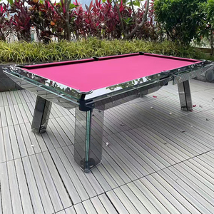 2025 cao cấp và đẹp kính hồ bơi bảng gia đình trò chơi phòng kính bàn bi-a tiêu chuẩn 7ft 8ft 9ft Kích thước - Product Image 3