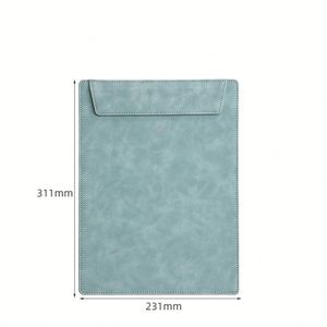 Wholesale Custom Logo <b>A4</b> Size Pu Leather Menu Clip Board Hotel Conference Writing Pad School Office Supplies File <b>Folder</b> - Product Image 2