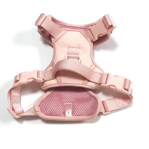 Venta al por mayor de arnés para perros, conjunto de chaleco ajustable de plomo suave acolchado para mascotas con cuello y correa para perros pequeños, medianos y grandes - Product Image 3