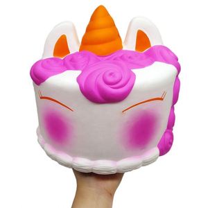 ของเล่นบีบคลายเครียดราคาถูก ผลิตจากวัสดุ PU เป็นมิตรกับสิ่งแวดล้อม ขนาดใหญ่พิเศษ นุ่ม หอม รูปเบอร์เกอร์ ฮอทดอก ยูนิคอร์น ฟัน - Product Image 5