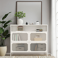 Support de bibliothèque extensible en métal porte moustiquaire Design armoire de salon avec meuble TV caractéristiques pour la maison chambre à coucher meubles d'hôtel