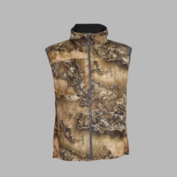 Polyester/Spandeks Softshell Kamuflaj Desenli Petek Mikro Polar Su Geçirmez Erkek Sonbahar Açık Hava Av Yeleği