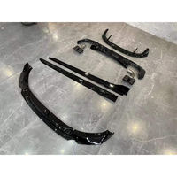 Kit carrosserie jupe latérale de becquet avant et arrière en fibre de carbone pour BMW X3 G01