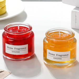 Vente en gros Parfum de luxe <span class=keywords><strong>Confiture</strong></span> créative Bougies d'aromathérapie Parfum Décoration de la maison Bougies parfumées faites à la main - Product Image 1