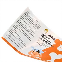 Autocollant publicitaire transparent tridimensionnel en PET avec logo personnalisé en cristal, transfert UV, estampage à chaud argenté et bronzage métallique pour exposition