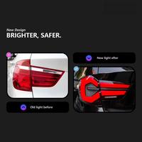 Feux arrière à LED dynamiques séquentiels de qualité supérieure pour BMW X3 F25 2010-2017 avec amélioration du style des feux de positionnement