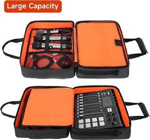 BSCI Factory Custom Audio Mixer Travel <b>Case</b> Protective DJ Mixer Storage Bag for Microphones and More Podcast Equipment - Product Image 3