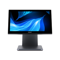 GSAN Fabricant Usine Écran tactile capacitif 15.6 pouces Pos Moniteur haute luminosité Moniteur LCD plat complet POS