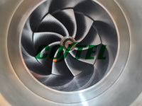 Boîtier de Turbocompresseur Stage 2 Amélioré + CHRA pour BMW 550i 650i N63TU 4.4 821613 11657646093 7646093 11657605047 7605047 11657577018