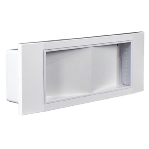 Lámpara de Emergencia Beghelli 11W LED 8H Empotrable con Autodiagnóstico y 3 Años de Garantía - Product Image 1
