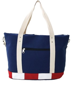 Wholesale Outdoor <b>Travel</b> Canvas Shoulder <b>Bag</b> Sublimation Print Custom Logo Multi Pocket Cotton Tote Messenger <b>Handbag</b> Carrier - Product Image 1