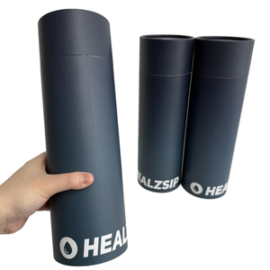 Pantaloni di biancheria intima opaca su misura in cartone Kraft calzini con tubo di carta bombola per vestiti scatola di imballaggio <span class=keywords><strong>t</strong></span>-shirt contenitore rotondo - Product Image 1