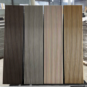 Pannelli Acustici in Legno per Decorazione d'Interni, Akupanel <span class=keywords><strong>Fonoassorbente</strong></span>, Pannelli Acustici in Legno Insonorizzanti, Facili da Tagliare - Product Image 1