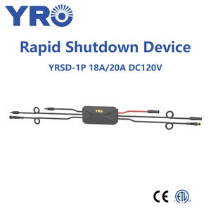 Caja de Control YRO RSD 18A 20A 120V, Unidad de Desconexión Rápida Solar, Interruptor de Seguridad contra Incendios, Sistemas de Monitoreo - Product Image 4
