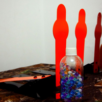 7.6CM Bullseye Amovible Arbalète Bombe À Eau Spécial En Plastique Cible Plaque Ne Réinitialise Pas L'équipe De Guerre Tir Formation Humaine