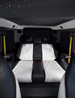 Siège arrière de capitaine réglable de luxe avec appuie-tête électrique et réfrigérateur pour la décoration intérieure de voitures de classe G (G63, G350, G500)