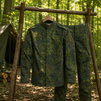 Uniforme de chasse en denim, camouflage tactique respirant, style ACU jungle pour hommes, extérieur, logo personnalisé OEM, ISO CE