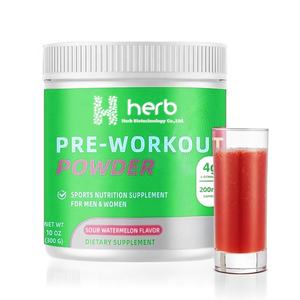 Polvo Pre-Entrenamiento con Vitaminas Certificado de Marca Privada OEM/ODM, 300g, para Energía, Apoyo Inmunológico y Mejora de la Densidad Ósea - Uso en Adultos - Product Image 1