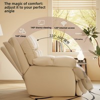 Fauteuil à bascule de première classe, moderne et minimaliste, en peluche, avec structure en fer, pour la maison, la détente, le repos et le travail sur ordinateur