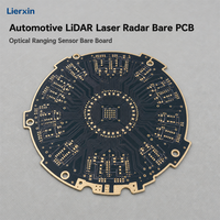 Lierxin Automotive LiDAR Laser Radar Bare PCB untuk Sensor Pengukuran Jarak Optik Aplikasi Elektronik OEM