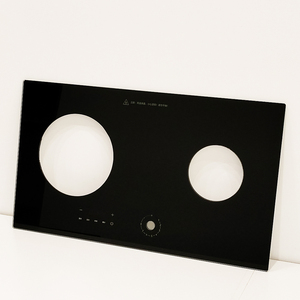Verre <span class=keywords><strong>de</strong></span> sécurité beige <span class=keywords><strong>en</strong></span> gros pour cuisinière à <span class=keywords><strong>gaz</strong></span>, panneau <span class=keywords><strong>en</strong></span> verre sérigraphié, couvercle supérieur pour 4 brûleurs - Product Image 3