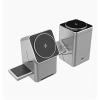 Chargeur sans fil 3 en 1 multifonction 15W, station de charge sans fil pour iPhone, support de charge sans fil pour Air Pods, vente chaude