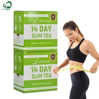 Thé Minceur Chinaherbs Marque Privée GMP 14 Jours, Thé Brûleur de Graisse 28 Jours, Sachets de Thé Minceur aux Herbes Allemandes