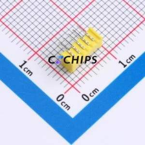 BX-MX1.25-5PWZ-Y Wire-to-Board Pin Header Bent Lead Through Hole,P=1.25mm 1x5P 1.25mm Right Angle Insert PicoBlade (MX 1.25) - Product Image 2