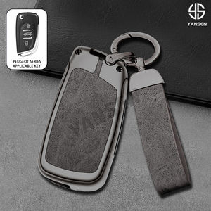 Pour <span class=keywords><strong>Citroen</strong></span> C2 C3 C4 C5 C6 C8 <span class=keywords><strong>DS4</strong></span> pour Peugeot 107 207 306 307 407 308 607 voiture clé étui couverture sac coque porte-clés accessoires - Product Image 2